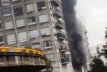Un incendio en el conjunto habitacional Puerta Jardín en la colonia Del Gas, Azcapotzalco en la CDMX, obligó a la evacuación de decenas de personas.