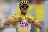Tadej Pogacar ganó la etapa 14 del Tour de Francia 2024 (Reuters)