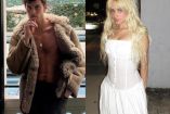 Shawn Mendes sin playera y Camila Cabello con vestido blanco