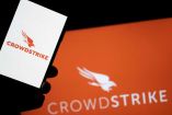 Logotipo de CrowdStrike. (AFP)