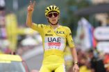Tadej Pogacar ganó la etapa 19 del Tour de Francia (Reuters)