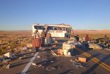 Aparatoso accidente en carretera de Bolivia deja 16 muertos y 14 heridos