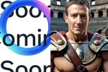 Logo de Meta AI e imagen de Mark Zuckerberg como gladiador
