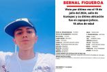 Christofer Naim Bernal Figueroa, joven desaparecido en Ecatepec, visto por última vez en Zapopan, Jalisco