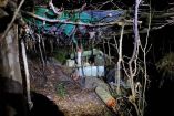 Narcocampamento ubicado en el norte del país