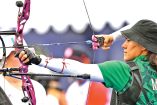 La arquera sonorense culminó en la octava posición en individual y ayudó al equipo mexicano a terminar en el top-3. Foto: Mexsport