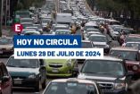 Hoy No Circula del 29 de julio del 2024. 
