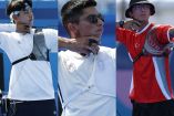 Francia y Turquía, por primera vez en su historia, suben al podio en una prueba por equipos de Tiro con Arco.
