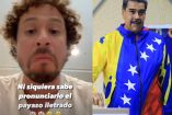 Luisito Comunica con gesto y Nicolás Maduro votando