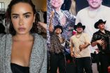 Eduin Caz habló sobre la canción con Demi Lovato. Foto: Instagram @ddlovato/ @grupofirme