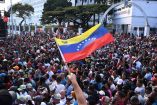 Ciudadanos de Venezuela en las calles tras las elecciones presidenciales