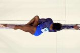 Simone Biles, gimnasta de EU