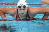 Katie Ledecky en la pisicina