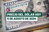 Dólar hoy 5 de agosto de 2024 en bancos de México