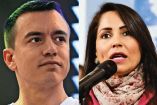 Daniel Noboa y Luisa González.