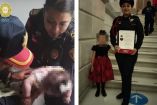 La mujer policía dio a conocer que en la Academia recibió cursos de primeros auxilios, y añadió que por su cuenta ha investigado y actualizado sus conocimientos. Foto: Especial