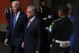 AMLO y Joe Biden en Palacio Nacional