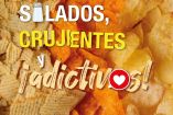 Imagen de papitas fritas, saladitas y crujientes