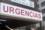 Clínica del IMSS en la sección de urgencias en la CDMX