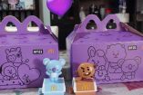 La cajita feliz con los personajes de BT21 tuvo un gran éxito en México (X)