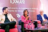 Zaira Zepeda, cofundadora y CEO de Unlocked AI, durante el evento de emprendimiento en la Ciudad de México. Foto: Especial