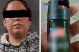 Mujer es detenida en el CETRAM Pantitlán por agredir con gas pimienta a un hombre 