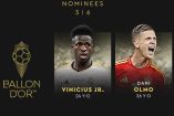 Vinicius y Dani Olmo, nominados al Balón de Oro.