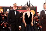 Lady Gaga y el actor Joaquin Phoenix 