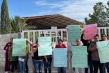 Protesta de las madres de familia