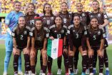 Jugadoras de la Selección Mexicana previo al duelo ante Colombia en el Mundial femenil sub 20.