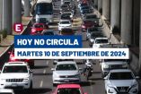 Hoy no circula martes 10 de septiembre 2024 en CDMX y Edomex.