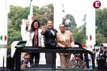 Rosa Icela Rodríguez en ceremonia a Niños Héroes