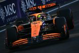 Oscar Piastri a bordo de su McLaren.