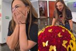 La esposa de Mario Bezares recibió una sorpresa. Foto: TikTok @floreselpatron