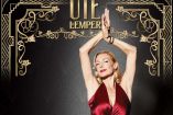 Ute Lemper, cantante alemana.