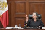 La ministra Norma Piña en la Corte
