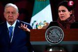 AMLO y Luisa María Alcalde
