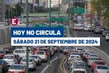Hoy No Circula del 21 de septiembre del 2024.