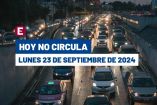 Hoy No Circula lunes 23 de septiembre en CDMX y Edomex 