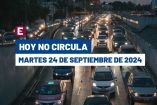 Hoy no circula martes 24 de septiembre de 2024 en CDMX y Edomex.