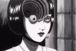 Mujer de Uzumaki con espiral en la cabeza y ojo