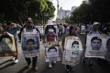 Marcha a 10 años del Caso Ayotzinapa.