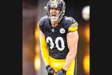 T.J. Watt, linebacker de Steelers.