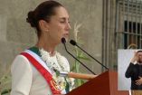 La presidenta Claudia Sheinbaum emite mensaje desde el Zócalo de la CDMX