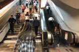 Entran en operación tres nuevas escaleras eléctricas en Línea 7 del Metro, CDMX.