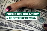 Dólar hoy 4 de octubre de 2024 en bancos de México