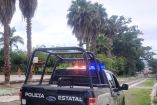 Una patrulla estacionada en calles de Nayarit