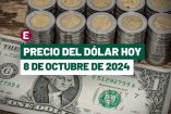 Dólar hoy 8 de octubre de 2024 en bancos de México