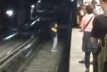 Un hombre puso su vida en riesgo tras bajar a las vías de la Línea 2 del Sistema de Transporte de Colectivo Metro (STCM).
