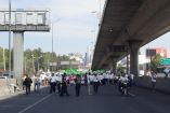 Marcha de comerciantes de Naucalpan.